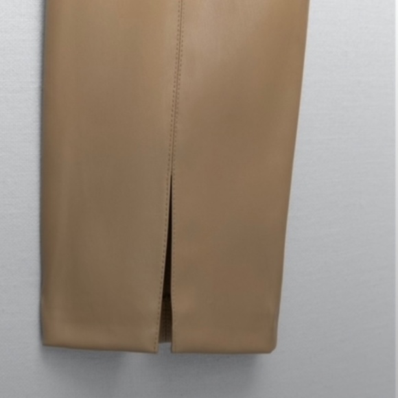 Zara vegan leather pants leggings - Picture 5 of 5